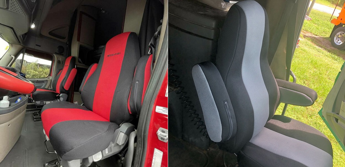 Freightliner Cascadia Seat Covers, 3 Options You Can Choose for Better Comfort While Driving